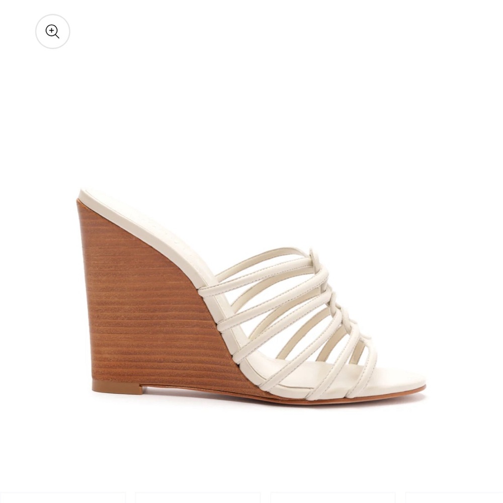 Schutz Octavia sandal wedge size 7.5